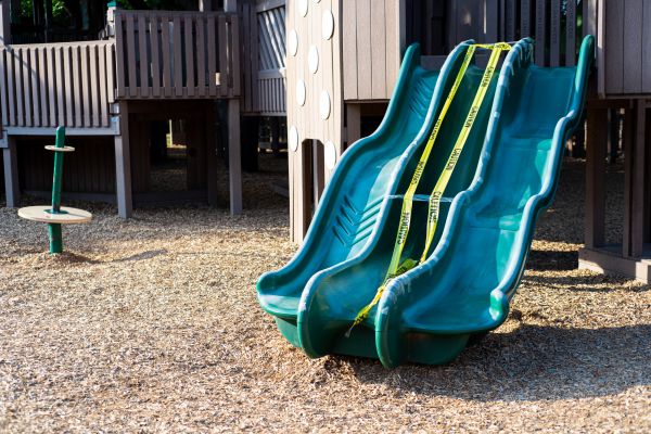 Play Area Mulch Installation in Grand Rapids