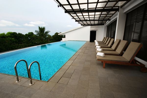 Pool Patio Landscaping in Grand Rapids