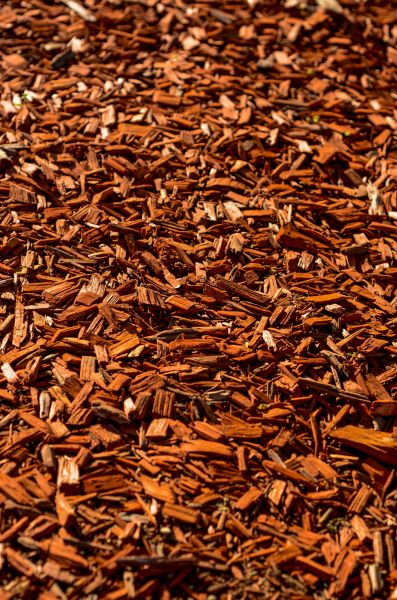 Cedar Mulch Spreading in Grand Rapids